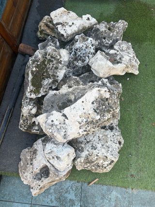Lote piedras decorativas para exterior