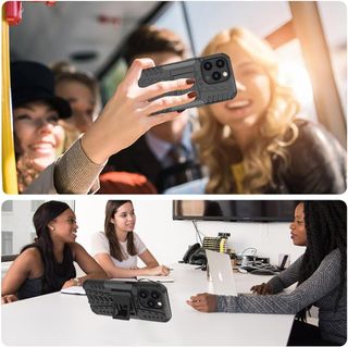Yiakeng para Funda iPhone 14 Pro con Protector de