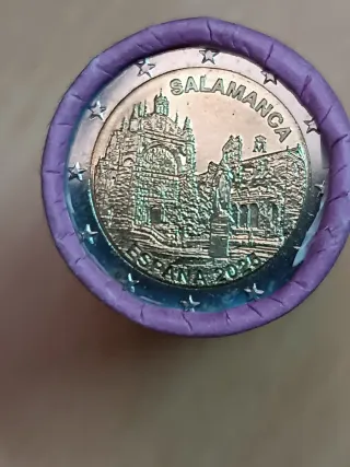 Rollo Monedas 2 Euro Salamanca 2025