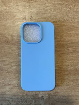 Funda azul para iPhone
