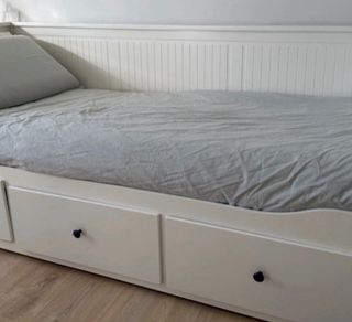 Cama nido blanca con cajones Ikea