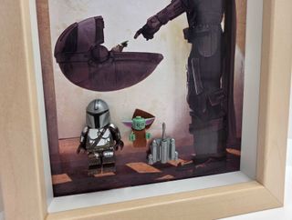 Cuadro The Mandalorian y Grogu