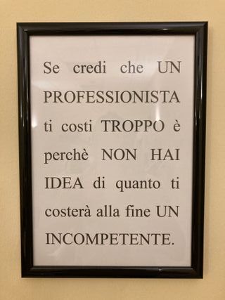 SIMPATICO & UTILE Quadro da Ufficio / Studio