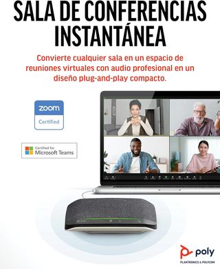 POLY Sync 10 Altavoz USB-A/C Negro