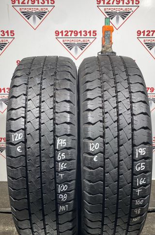 -195 65 16C T GOODYEAR RUEDA AL 90% VIDA UTIL