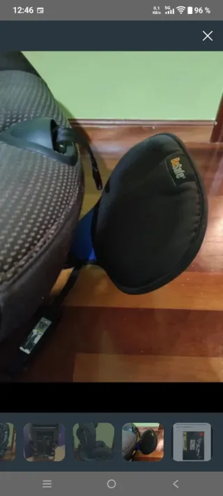 Silla coche bebé contra marcha BeSafe