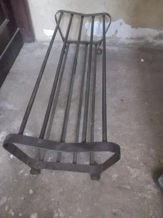 Porta scarpe Ikea metallo nero