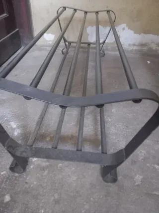 Porta scarpe Ikea metallo nero