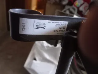 Porta scarpe Ikea metallo nero