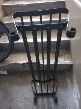 Porta scarpe Ikea metallo nero