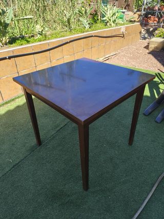 Mesa de madera para restaurante