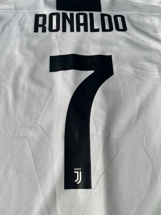 Camiseta Adidas Juventus 2018-19 Ronaldo 7 Negra