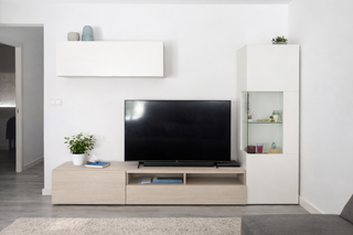 Mueble TV, Vitrina y Estante Salón