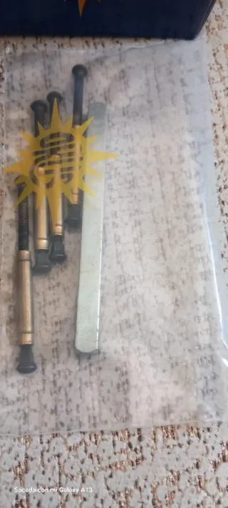 Juego Manivelas Puerta ORUS Bronce