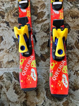Esquís infantiles Quechua 90 cm