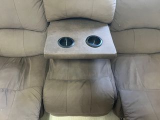 Sofá Relax Piloto 3 Plazas Marrón