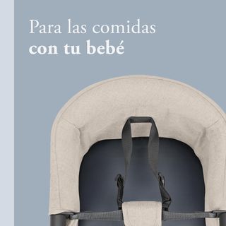 Inglesina Fast, Seggiolino da Tavolo Pieghevole, Grigio Scuro