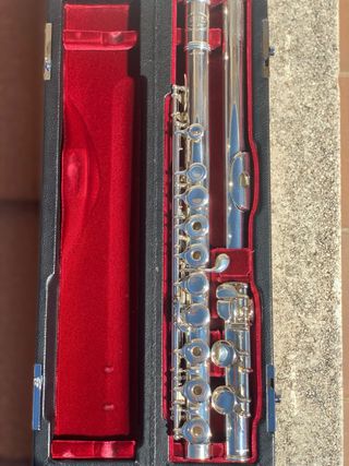 Flauta Travesera PLATA ENTERA