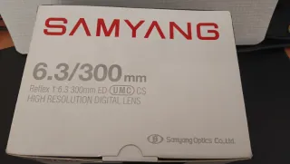 Objetivo SamYang Reflex 300mm F6.3 UMC CS