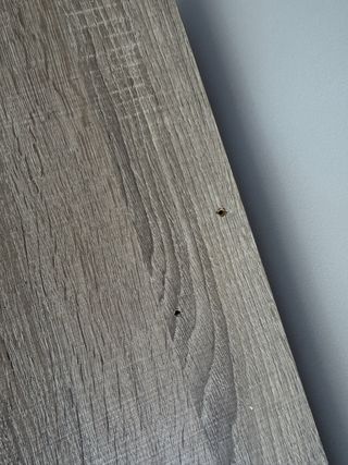 Mueble de salón madera y cristal