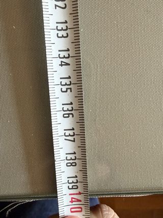 Mesa escritorio IKEA + cristal(muesca) 75x140 cm