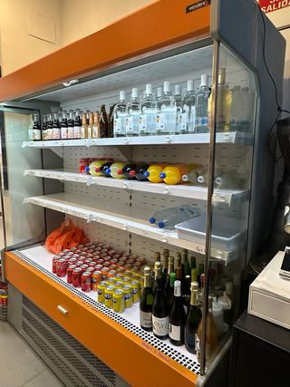 Frigorífico expositor para tienda