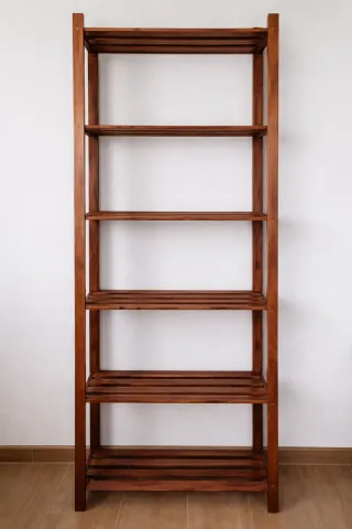 Estantería de madera 5 baldas