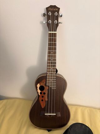 Ukelele Paisen con funda