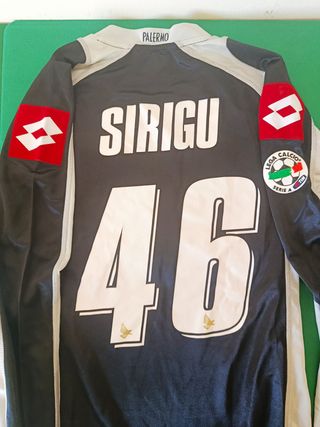 Maglia Calcio Palermo Calcio 2010 2011 Sirigu # 46