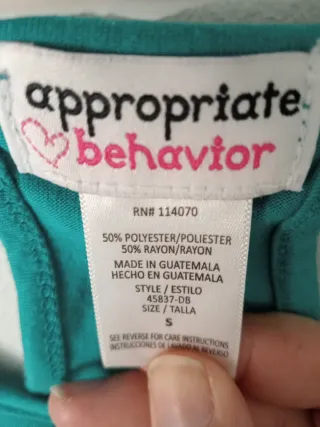 Camiseta sin mangas Dame un beso Talla S