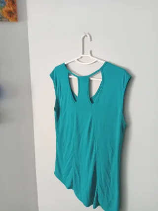 Camiseta sin mangas Dame un beso Talla S