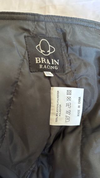 Pantalón de moto negro Marca Brain