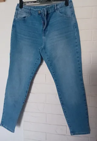 Lote 3 pantalones: blanco, negro, azul