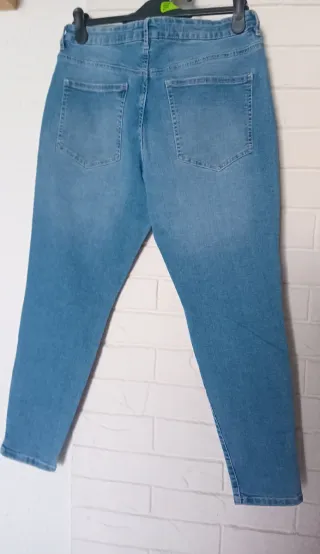 Lote 3 pantalones: blanco, negro, azul