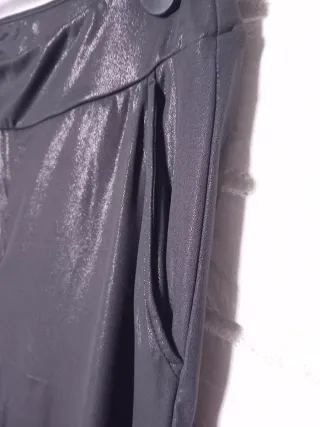 Lote 3 pantalones: blanco, negro, azul