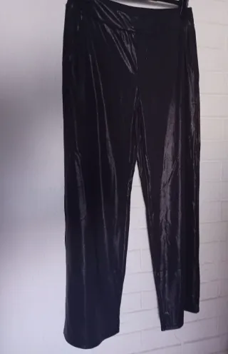 Lote 3 pantalones: blanco, negro, azul