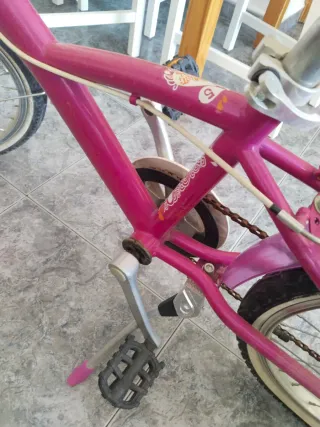 Bicicleta infantil rosa Btwin