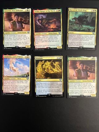 Lotto Carte Magic The Gathering Lord Of The Rings