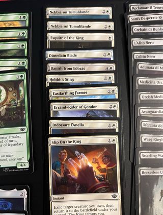 Lotto Carte Magic The Gathering Lord Of The Rings