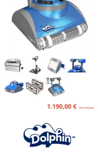 Limpiafondos Dolphin Master M5