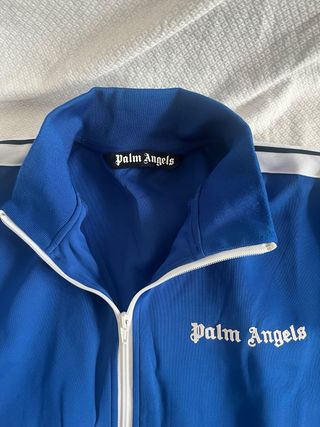 Tuta Palm Angels Blu/Bianco