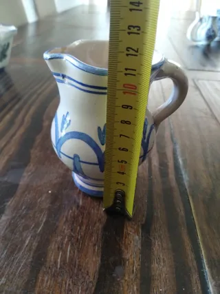 Lechera Alf Arte Cerámica Azul