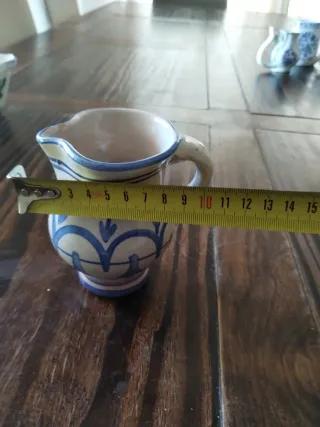 Lechera Alf Arte Cerámica Azul