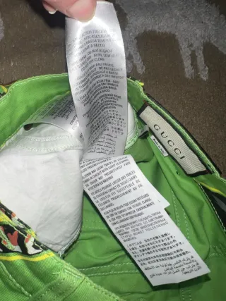 Pantaloni Gucci originali, modello skinny fit