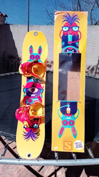 Tabla Snow Niños con fijaciones