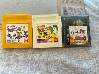 Lote 3 juegos Game Boy Tamagotchi