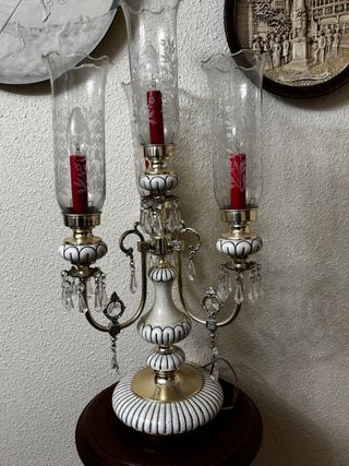 Set di 2 Applique da Tavolo Tulipani