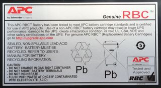 Batteria di ricambio APC APCRBC110 per UPS, in ottime condizioni