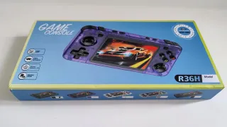 Consola Retro Portátil R36H Morada