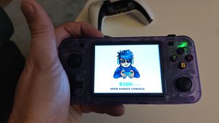 Consola Retro Portátil R36H Morada